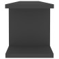 vidaXL Wandregale 2 Stk. Grau 90x18x20 cm Holzwerkstoff vidaXL Wandregale 2 Stk. Grau 90x18x20 cm Holzwerkstoff