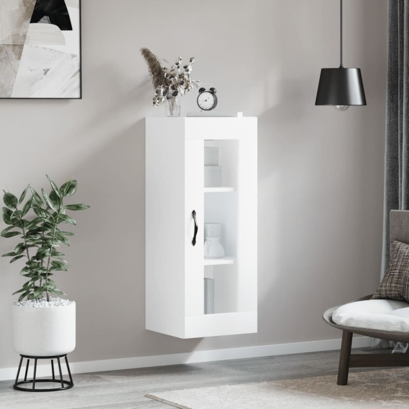 Wandschrank Weiß 34,5x34x90 cm Wandschrank Weiß 34,5x34x90 cm