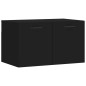 vidaXL Wandschrank Schwarz 60x36,5x35 cm Holzwerkstoff vidaXL Wandschrank Schwarz 60x36,5x35 cm Holzwerkstoff