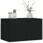 vidaXL Wandschrank Schwarz 60x36,5x35 cm Holzwerkstoff vidaXL Wandschrank Schwarz 60x36,5x35 cm Holzwerkstoff