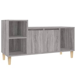 vidaXL TV-Schrank Grau Sonoma 100x35x55 cm Holzwerkstoff