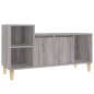 vidaXL TV-Schrank Grau Sonoma 100x35x55 cm Holzwerkstoff vidaXL TV-Schrank Grau Sonoma 100x35x55 cm Holzwerkstoff