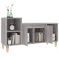 vidaXL TV-Schrank Grau Sonoma 100x35x55 cm Holzwerkstoff vidaXL TV-Schrank Grau Sonoma 100x35x55 cm Holzwerkstoff