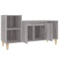 vidaXL TV-Schrank Grau Sonoma 100x35x55 cm Holzwerkstoff vidaXL TV-Schrank Grau Sonoma 100x35x55 cm Holzwerkstoff