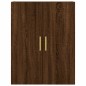 Highboard Braun Eichen-Optik 69,5x34x180 cm Holzwerkstoff Highboard Braun Eichen-Optik 69,5x34x180 cm Holzwerkstoff
