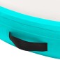 vidaXL Aufblasbare Gymnastikmatte mit Pumpe 100x100x15 cm PVC Grün vidaXL Aufblasbare Gymnastikmatte mit Pumpe 100x100x15 cm PVC Grün