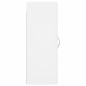 Wandschrank Weiß 34,5x34x90 cm Wandschrank Weiß 34,5x34x90 cm