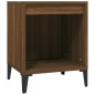 vidaXL Nachttische 2 Stk. Braun Eichen-Optik 40x35x50 cm vidaXL Nachttische 2 Stk. Braun Eichen-Optik 40x35x50 cm