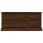 vidaXL TV-Schrank Braun Eichen-Optik 100x35,5x45 cm Holzwerkstoff