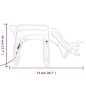 vidaXL LED-Silhouette Rentier Kaltweiß 73x31x45 cm vidaXL LED-Silhouette Rentier Kaltweiß 73x31x45 cm
