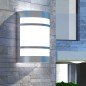 vidaXL Außenwandlampe Edelstahl vidaXL Außenwandlampe Edelstahl