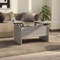 vidaXL Couchtisch Grau Sonoma 80x50x42,5 cm Holzwerkstoff vidaXL Couchtisch Grau Sonoma 80x50x42,5 cm Holzwerkstoff