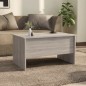 vidaXL Couchtisch Grau Sonoma 80x50x42,5 cm Holzwerkstoff vidaXL Couchtisch Grau Sonoma 80x50x42,5 cm Holzwerkstoff