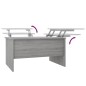 vidaXL Couchtisch Grau Sonoma 80x50x42,5 cm Holzwerkstoff vidaXL Couchtisch Grau Sonoma 80x50x42,5 cm Holzwerkstoff
