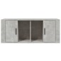 vidaXL TV-Schrank Betongrau 100x35x40 cm Holzwerkstoff vidaXL TV-Schrank Betongrau 100x35x40 cm Holzwerkstoff
