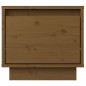 vidaXL Nachttisch Honigbraun 35x34x32 cm Massivholz Kiefer vidaXL Nachttisch Honigbraun 35x34x32 cm Massivholz Kiefer