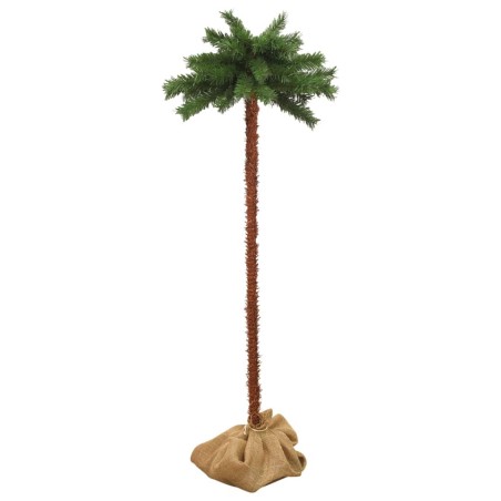 vidaXL Künstliche Palme mit LEDs 120 cm