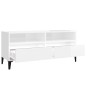 vidaXL TV-Schrank Hochglanz-Weiß 100x34,5x44,5 cm Holzwerkstoff vidaXL TV-Schrank Hochglanz-Weiß 100x34,5x44,5 cm Holzwerkstoff