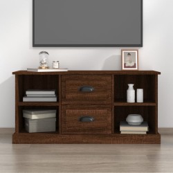 vidaXL TV-Schrank Braun Eichen-Optik 99,5x35,5x48 cm Holzwerkstoff