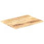 vidaXL Tischplatte Massivholz Mango 25-27 mm 80x60 cm vidaXL Tischplatte Massivholz Mango 25-27 mm 80x60 cm