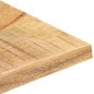 vidaXL Tischplatte Massivholz Mango 25-27 mm 80x60 cm vidaXL Tischplatte Massivholz Mango 25-27 mm 80x60 cm