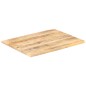 vidaXL Tischplatte Massivholz Mango 25-27 mm 80x60 cm vidaXL Tischplatte Massivholz Mango 25-27 mm 80x60 cm