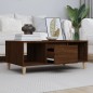 vidaXL Couchtisch Braun Eichen-Optik 90x50x36,5 cm Holzwerkstoff vidaXL Couchtisch Braun Eichen-Optik 90x50x36,5 cm Holzwerkstoff