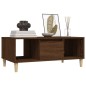 vidaXL Couchtisch Braun Eichen-Optik 90x50x36,5 cm Holzwerkstoff vidaXL Couchtisch Braun Eichen-Optik 90x50x36,5 cm Holzwerkstoff