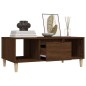 vidaXL Couchtisch Braun Eichen-Optik 90x50x36,5 cm Holzwerkstoff vidaXL Couchtisch Braun Eichen-Optik 90x50x36,5 cm Holzwerkstoff