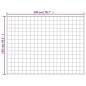 vidaXL Gewichtsdecke Grau 150x200 cm 7 kg Stoff vidaXL Gewichtsdecke Grau 150x200 cm 7 kg Stoff