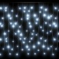vidaXL Lichtervorhang LED Eiszapfen 10 m 400 LED Kaltweiß 8 Funktionen vidaXL Lichtervorhang LED Eiszapfen 10 m 400 LED Kaltweiß 8 Funktionen