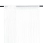 vidaXL Fadenvorhang 2 Stk.100 x 250 cm Weiß vidaXL Fadenvorhang 2 Stk.100 x 250 cm Weiß
