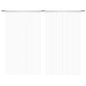 vidaXL Fadenvorhang 2 Stk.100 x 250 cm Weiß vidaXL Fadenvorhang 2 Stk.100 x 250 cm Weiß