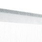vidaXL Fadenvorhang 2 Stk.100 x 250 cm Weiß vidaXL Fadenvorhang 2 Stk.100 x 250 cm Weiß