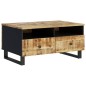 vidaXL Couchtisch 80x54x40 cm Massivholz Mango & Holzwerkstoff vidaXL Couchtisch 80x54x40 cm Massivholz Mango & Holzwerkstoff