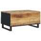 vidaXL Couchtisch 80x54x40 cm Massivholz Mango & Holzwerkstoff vidaXL Couchtisch 80x54x40 cm Massivholz Mango & Holzwerkstoff