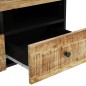 vidaXL Couchtisch 80x54x40 cm Massivholz Mango & Holzwerkstoff vidaXL Couchtisch 80x54x40 cm Massivholz Mango & Holzwerkstoff