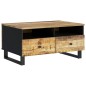 vidaXL Couchtisch 80x54x40 cm Massivholz Mango & Holzwerkstoff vidaXL Couchtisch 80x54x40 cm Massivholz Mango & Holzwerkstoff