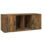 vidaXL TV-Schrank Räuchereiche 100x35x40 cm Holzwerkstoff vidaXL TV-Schrank Räuchereiche 100x35x40 cm Holzwerkstoff