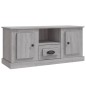 vidaXL TV-Schrank Grau Sonoma 100x35,5x45 cm Holzwerkstoff vidaXL TV-Schrank Grau Sonoma 100x35,5x45 cm Holzwerkstoff