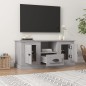 vidaXL TV-Schrank Grau Sonoma 100x35,5x45 cm Holzwerkstoff vidaXL TV-Schrank Grau Sonoma 100x35,5x45 cm Holzwerkstoff