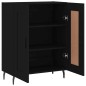 vidaXL Sideboard Schwarz 69,5x34x90 cm Holzwerkstoff vidaXL Sideboard Schwarz 69,5x34x90 cm Holzwerkstoff