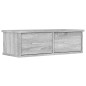 vidaXL Wandschrank Grau Sonoma 60x26x18,5 cm Holzwerkstoff vidaXL Wandschrank Grau Sonoma 60x26x18,5 cm Holzwerkstoff