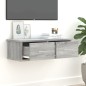 vidaXL Wandschrank Grau Sonoma 60x26x18,5 cm Holzwerkstoff vidaXL Wandschrank Grau Sonoma 60x26x18,5 cm Holzwerkstoff