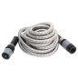 vidaXL Gartenschlauch mit Sprühdüse Silbern 0,6" 30 m Edelstahl vidaXL Gartenschlauch mit Sprühdüse Silbern 0,6" 30 m Edelstahl
