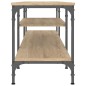 vidaXL TV-Schrank Sonoma-Eiche 201x35x45 cm Holzwerkstoff & Eisen vidaXL TV-Schrank Sonoma-Eiche 201x35x45 cm Holzwerkstoff & Eisen