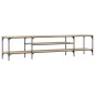 vidaXL TV-Schrank Sonoma-Eiche 201x35x45 cm Holzwerkstoff & Eisen vidaXL TV-Schrank Sonoma-Eiche 201x35x45 cm Holzwerkstoff & Eisen