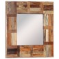vidaXL Wandspiegel Altholz Massiv 50x50 cm vidaXL Wandspiegel Altholz Massiv 50x50 cm