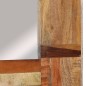 vidaXL Wandspiegel Altholz Massiv 50x50 cm vidaXL Wandspiegel Altholz Massiv 50x50 cm