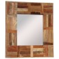vidaXL Wandspiegel Altholz Massiv 50x50 cm vidaXL Wandspiegel Altholz Massiv 50x50 cm